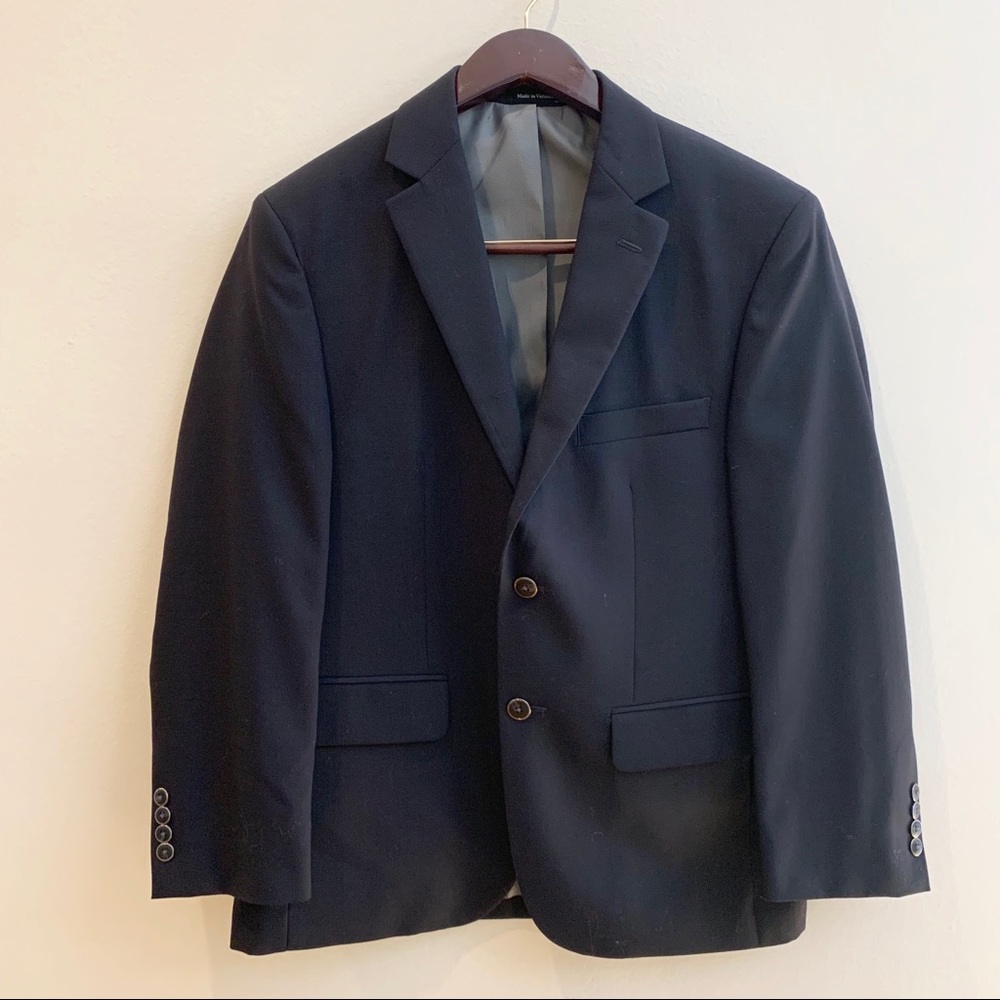 Pronto Uomo Black Modern Fit Men's Blazer